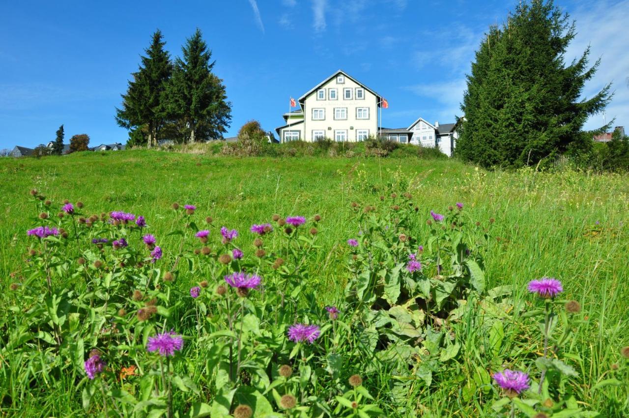 Hotel Schoene Aussicht Masserberg Exteriör bild