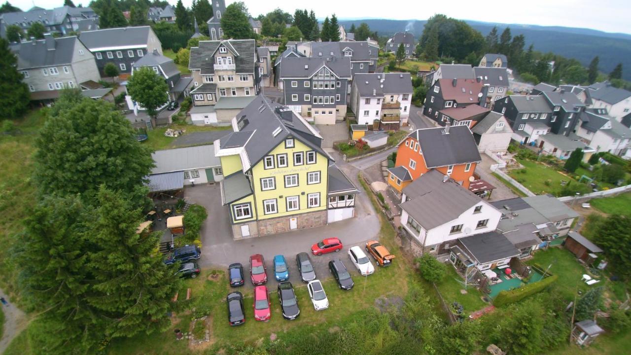 Hotel Schoene Aussicht Masserberg Exteriör bild