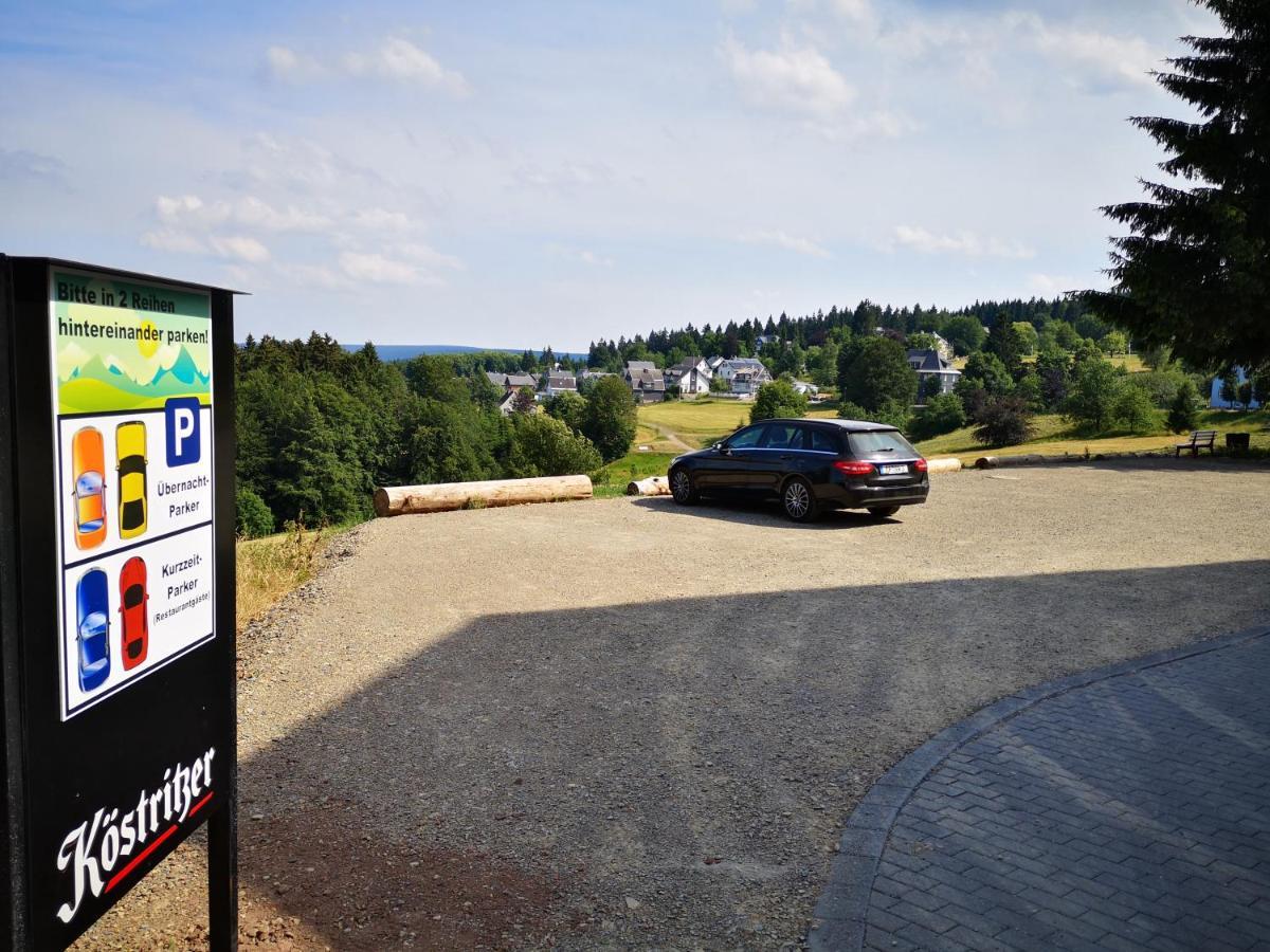 Hotel Schoene Aussicht Masserberg Exteriör bild